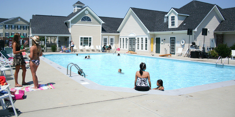 Pool | Villages at Waggoner Park Apartments